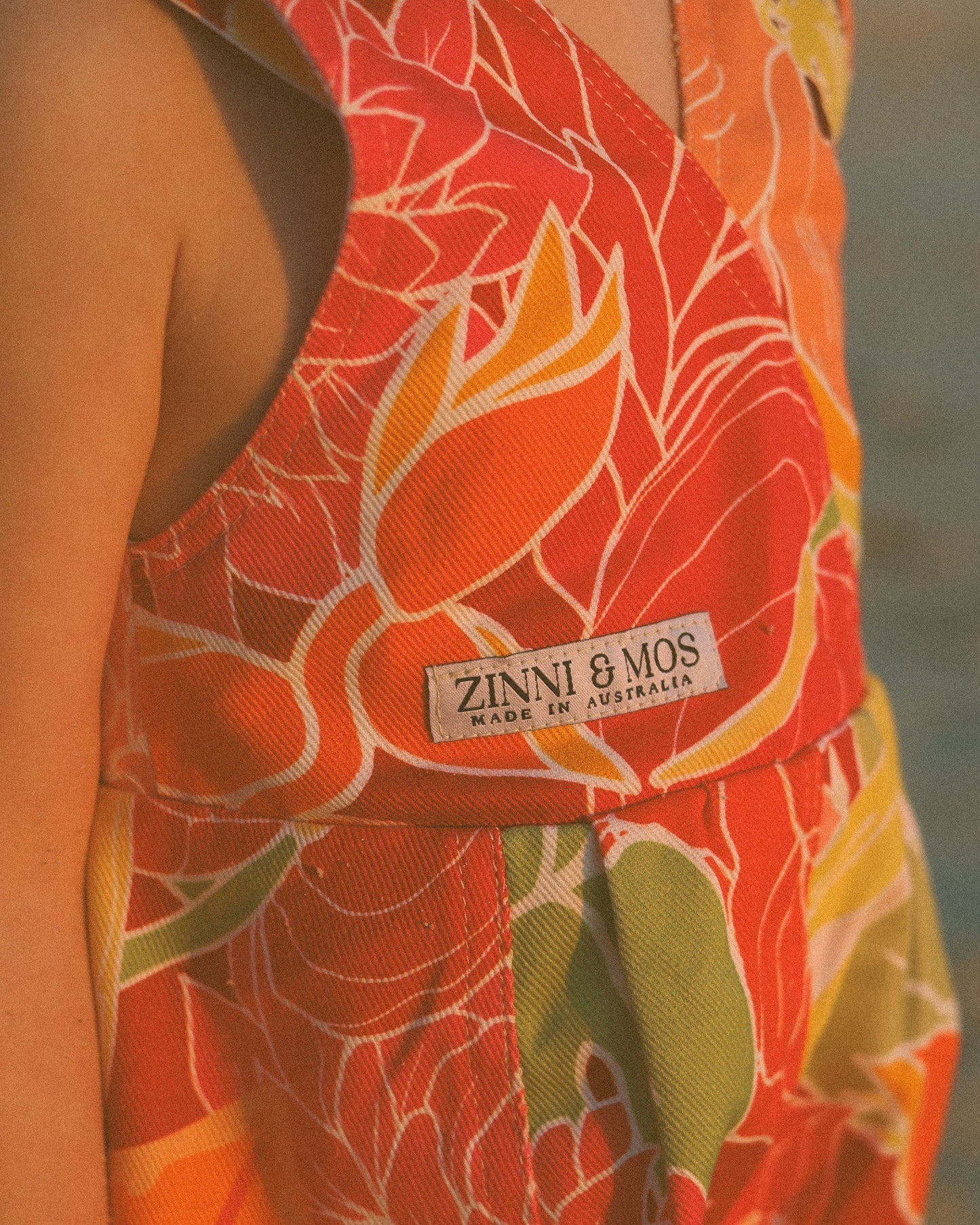 Tropical punch v-neck