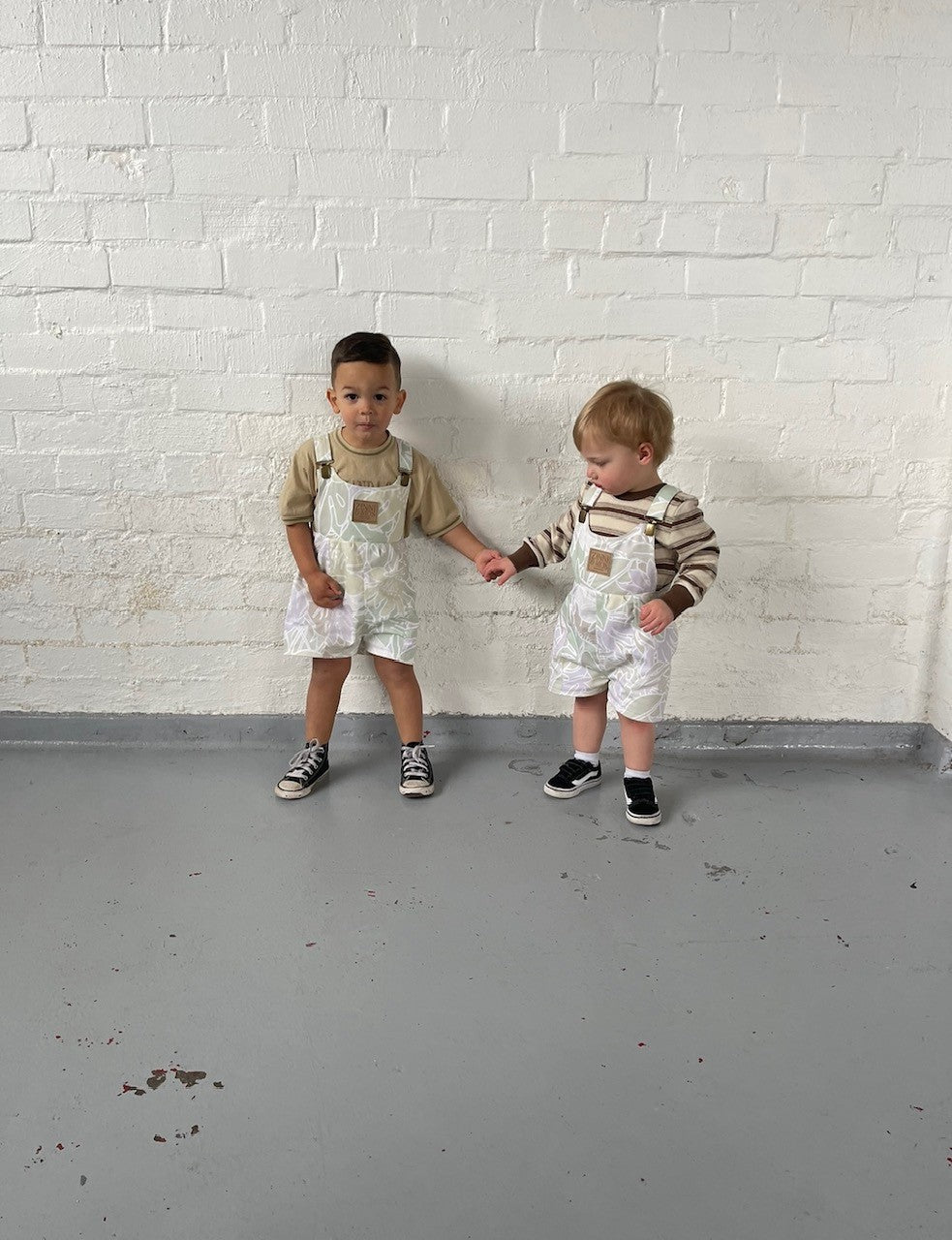 Sage sands shortalls