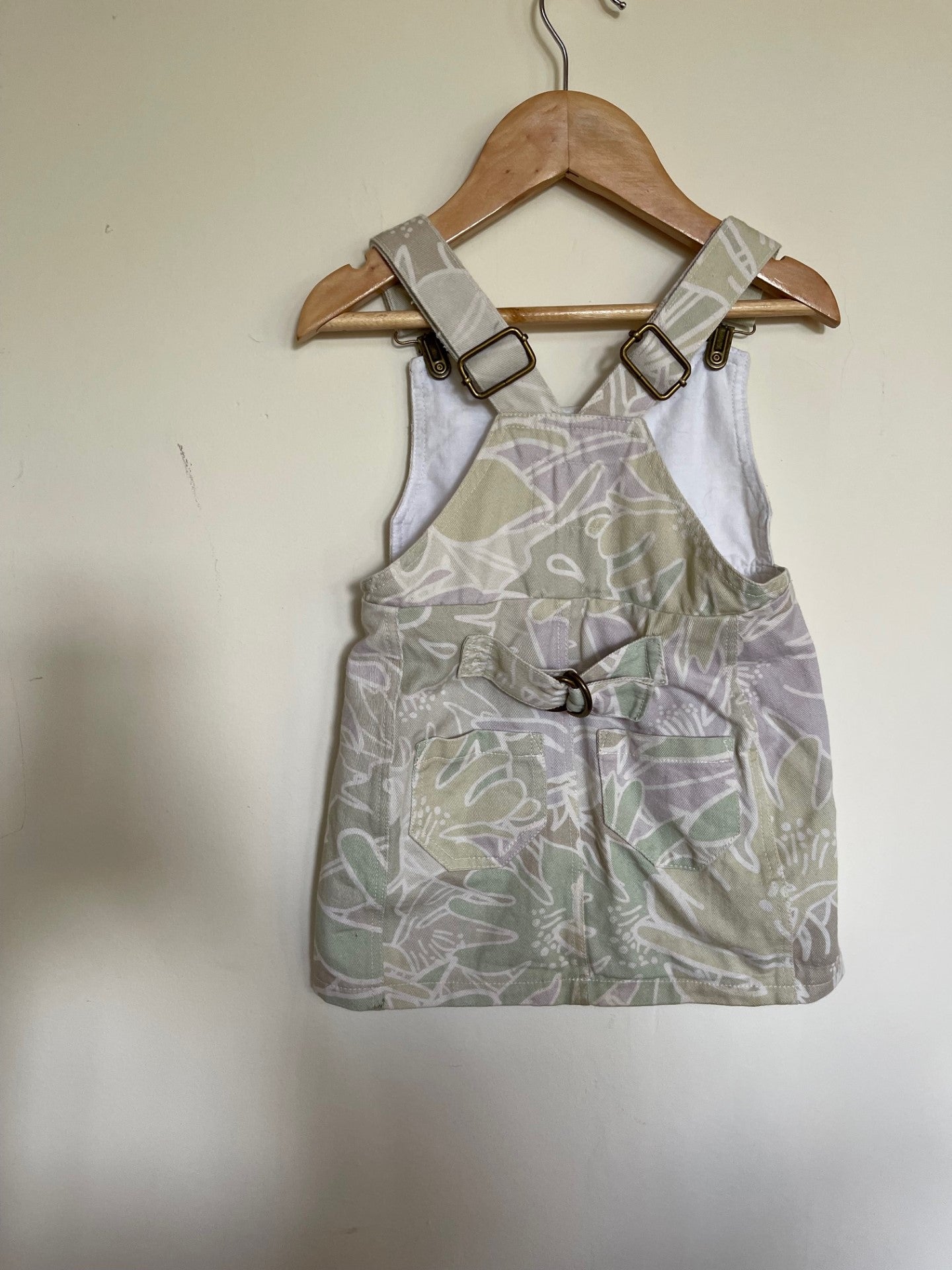 Sage sands pinafore