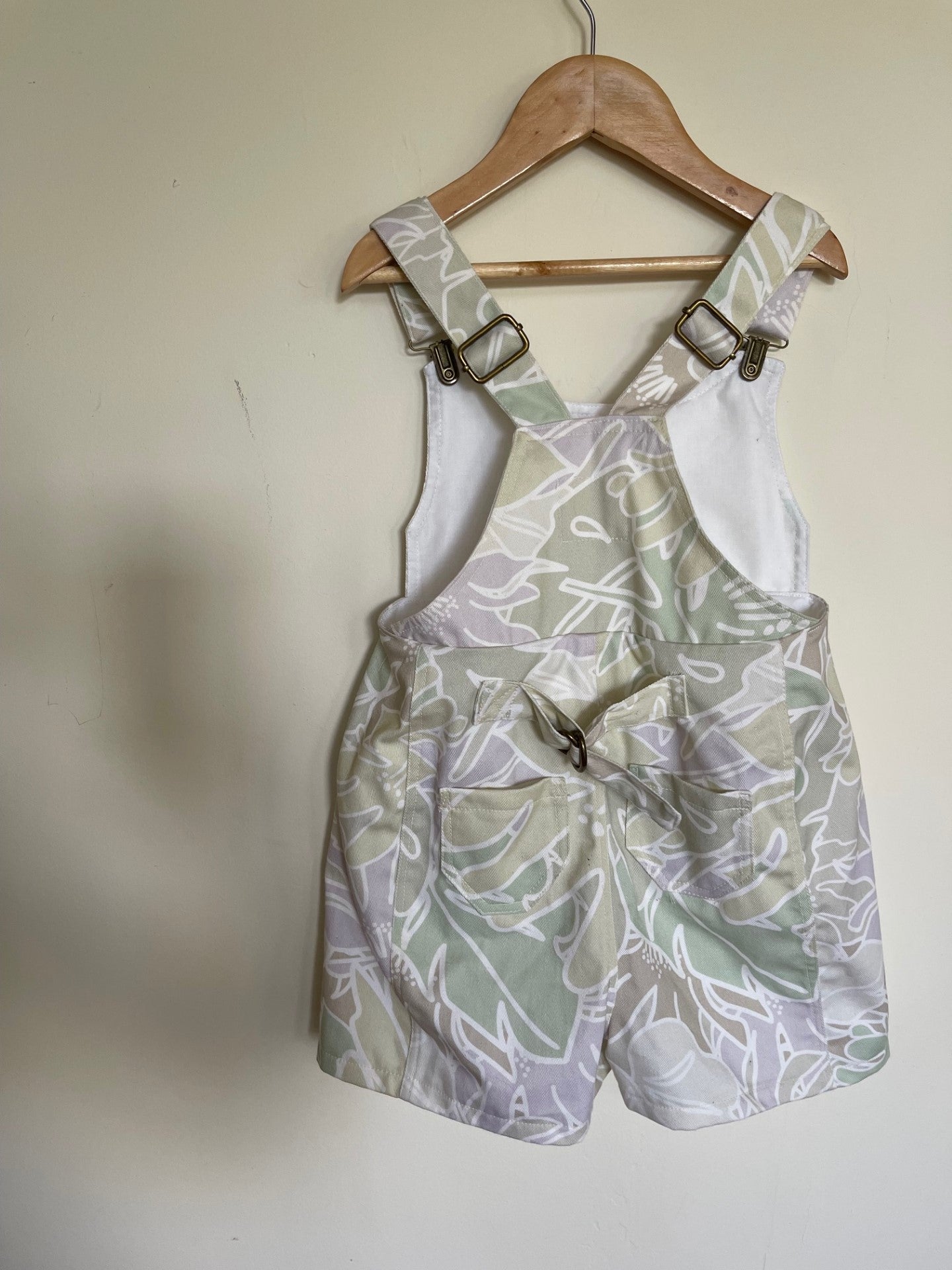 Sage sands shortalls