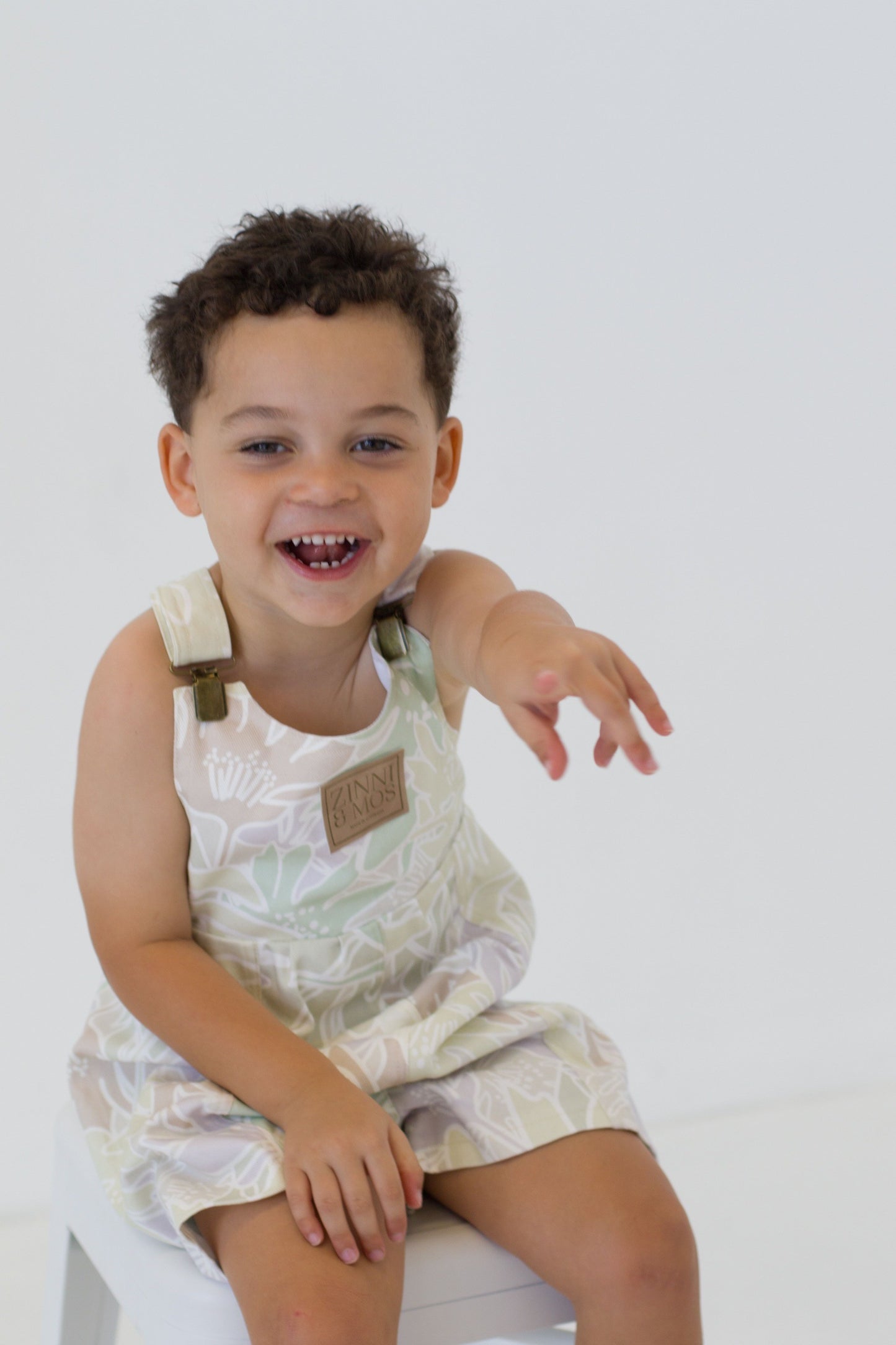 Sage sands shortalls