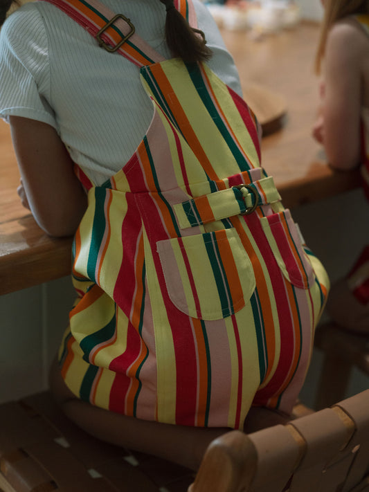 Bubblegum shortalls