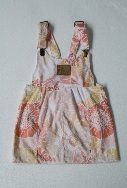 Pastel Posie pinafore