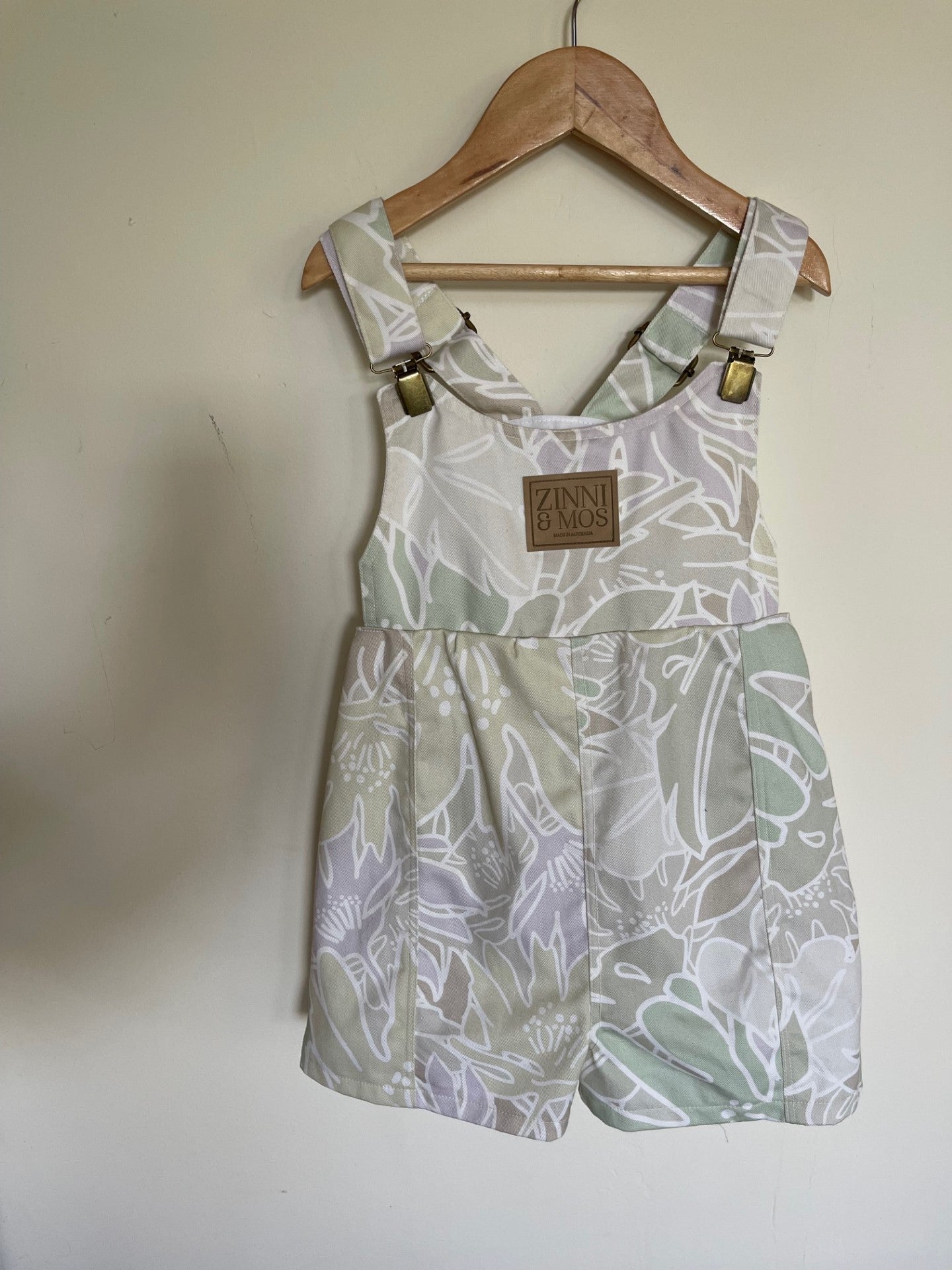 Sage sands shortalls