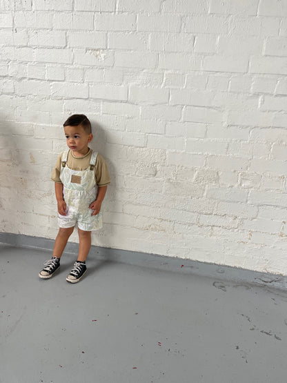 Sage sands shortalls